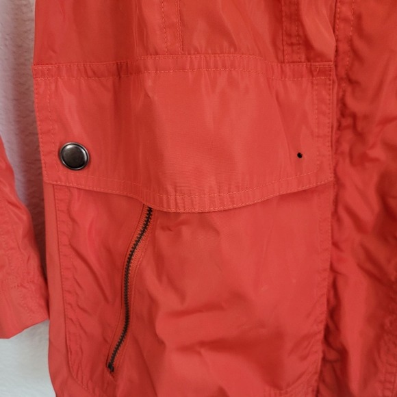a.n.a. Women's  Lightweight Orange Packable Jacket Size S Fall Winter Outdoor - Picture 11 of 11